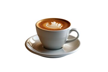 Fototapeta premium cup of coffee isolated on transparent background