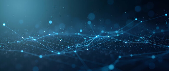 Fototapeta premium Futuristic Minimalist Wallpaper Design: Expansive Empty Space Showcasing Smart Financial Contracts, Blockchain Integration, and Innovative Fintech Solutions for Secure Transactions