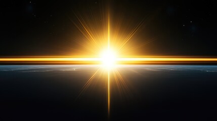 Ethereal light flares and glowing streaks, a dreamlike abstract composition evoking serenity and wonder