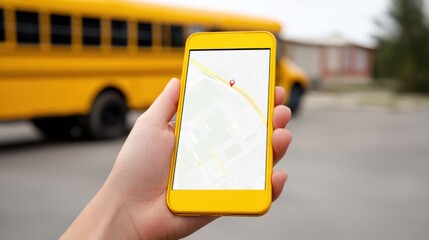 Emergency services receiving GPS signal from school bus, School bus GPS tracking