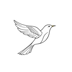 Fototapeta premium Monoline logo in minimalist line art style. Perfect for branding, identity, and design projects. Isolated on white background, transparent PNG