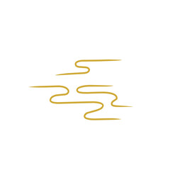 simple chinese cloud lines