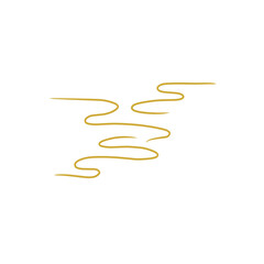 simple chinese cloud lines