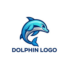 dolphin logo vector