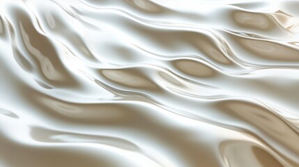Obraz premium Shimmering liquid surface background with smooth waves