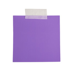 blue folder isolated on white