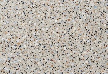 Fototapeta premium Terrazzo Texture: Neutral Tones and Speckled Design