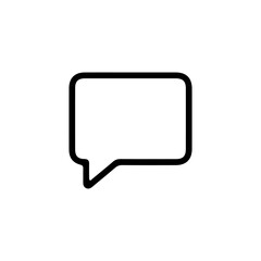 Comment icon speech bubble symbol Chat message icon. Conversation, SMS, Notification, Group Chat. Chatting icon. vector illustration eps  10.