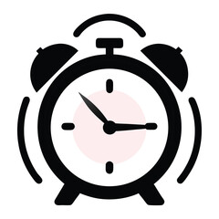 alarm clock vector illustration