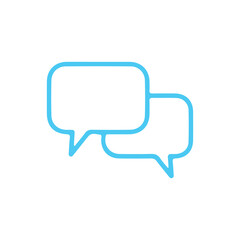 Chat icon vector isolated on background. Trendy message symbol. Online communication. Conversation, SMS, Notification, Group Chat. Chatting icon. vector illustration eps 10.