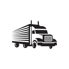 Bold and powerful trucking logo perfect for transportation and logistics businesses. Ideal for branding fleets, companies, or drivers looking for a strong visual identity.