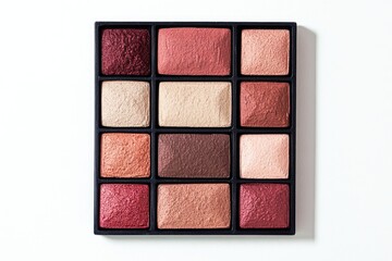 Makeup palette, warm tones