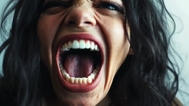 The Scream: A Close-Up Portrait of Raw, Unfiltered Emotion