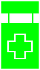 Fototapeta premium Medical Pill Bottle Icon with Cross Symbol for Medicine and Pharmacy – Transparent Background.