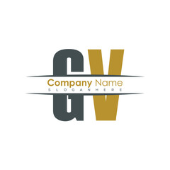 initial monogram letter logo with creative design.