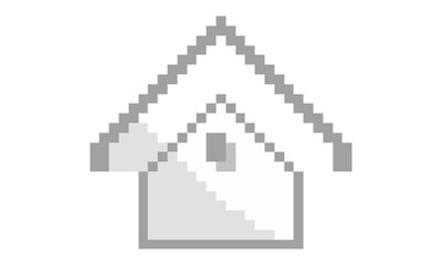 house home pixel art vector icon