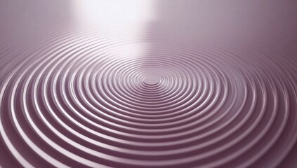 Obraz premium Concentric circles radiating outwards, creating a mesmerizing, three-dimensional effect. Subtle light source at the center