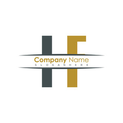 initial monogram letter logo with creative design.