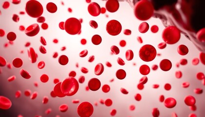 Exploring the intricacies of human blood cells, a vivid journey through our circulatory system

