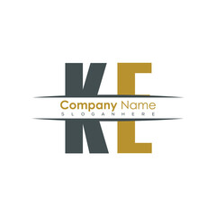 initial monogram letter logo with creative design.