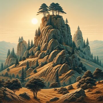 Roche Moutonn&eacute;e glacial abrasion