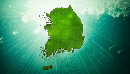 韓国地図