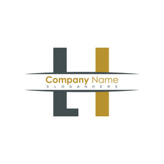 initial monogram letter logo with creative design.