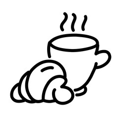 vector icon of fast food,vegetables,and fruit