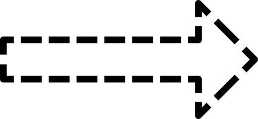 Minimalist Dashed Line Shapes