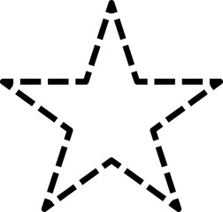 Minimalist Dashed Line Shapes