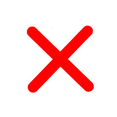 red cross mark