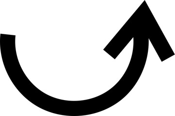 Hand drawn arrow, Black arrows element vector design illustration isolated on transparent background	