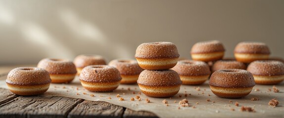 Delicious Homemade Doughnut Bites A Simple Recipe.