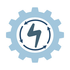Energy efficiency icon. animated icon related to efficiency, productivity