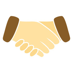 handshake symbol partnership vector illustration