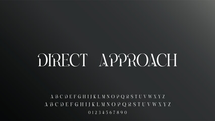 Elegant alphabet letters font logo. Typography luxury classic lettering serif fonts decorative wedding vintage retro logos, design for fashion,beauty shop and brand
. vector illustration