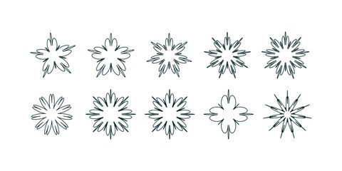 Y2K Shapes Collection � Aesthetic Y2K Vector Elements in Retro and Abstract Style for Trendy Designs