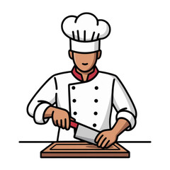 illustration of a chef 