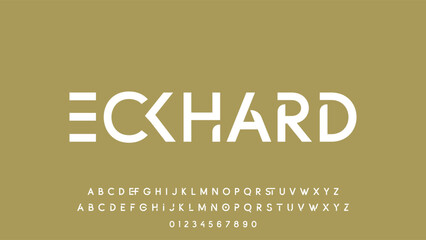 Modern Sans Serif Font – Clean & Minimalist Typeface for Branding & Web Design.