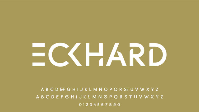 Modern Sans Serif Font &ndash; Clean & Minimalist Typeface for Branding & Web Design.