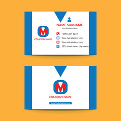 Booth Side Business Card Design