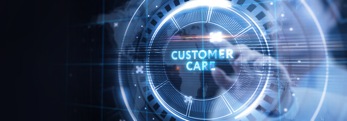Individual customer service and CRM. Customer care.