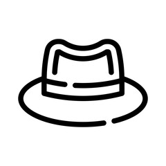 hat line icon