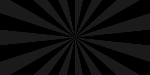 Abstract black shine sunburst cartoon, poster wallpaper. diagonal fabric radial summer sunshine explosion energy sunlight glowing sunburst design.	
