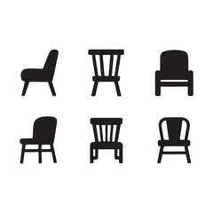 set of office chairs