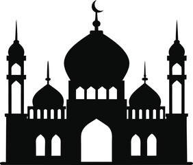 Mosque silhouette