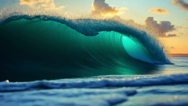 Close-Up Video of Fresh Waves Rolling on Sandy Beach &ndash; Peaceful Coastal Footage
