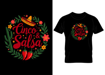 Cinco de Mayo vector custom modern stylish retro vintage typography  clothing hoodies streetwear t shirt design 