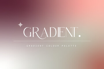 Colorful Bright Gradient / Blur Backgrounds