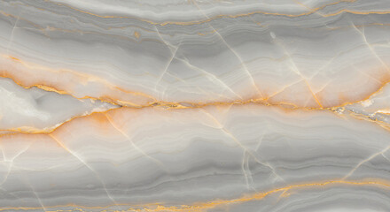 Elegant Gray and Gold Onyx Marble Texture High Resolution Background Image